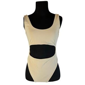 Aexae Zoe Latte One Piece Swimsuit